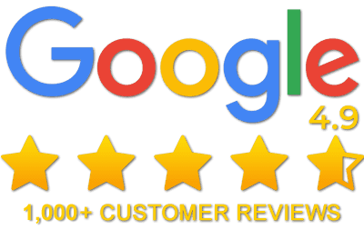 4.9 / 5 Google Reviews