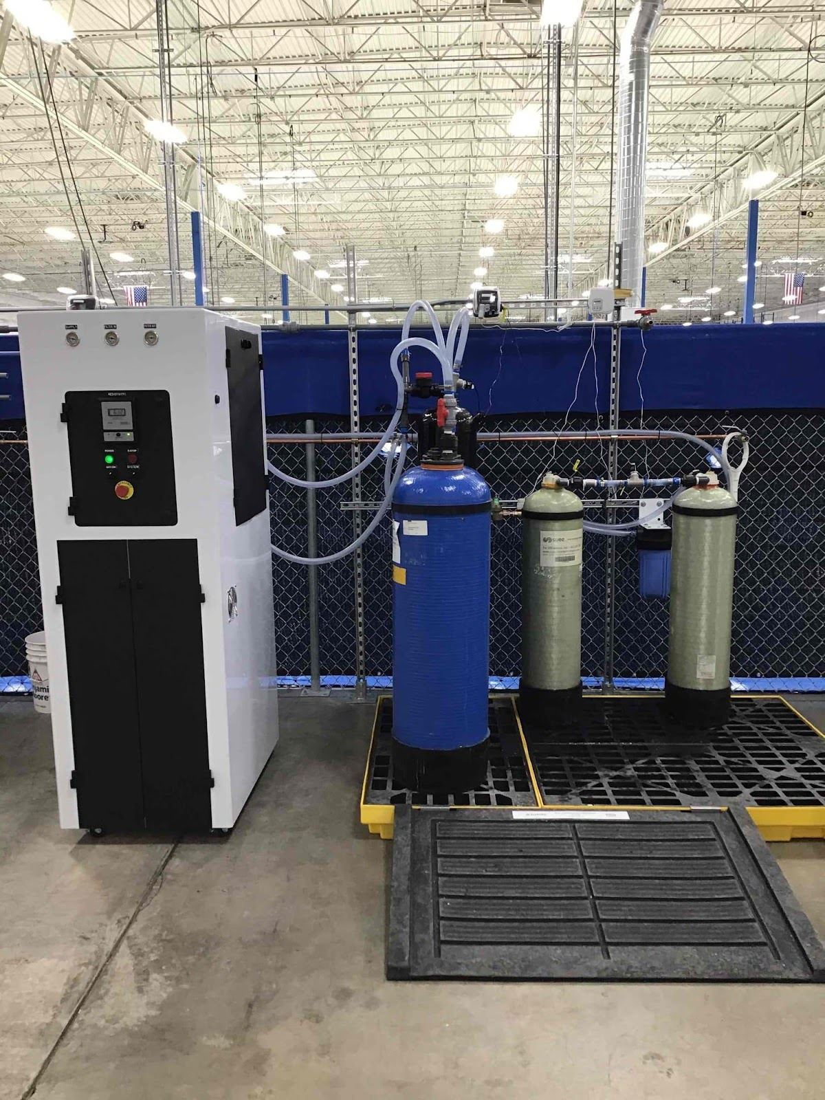 Deionized Water for Coolant Dilution in Machine Shops